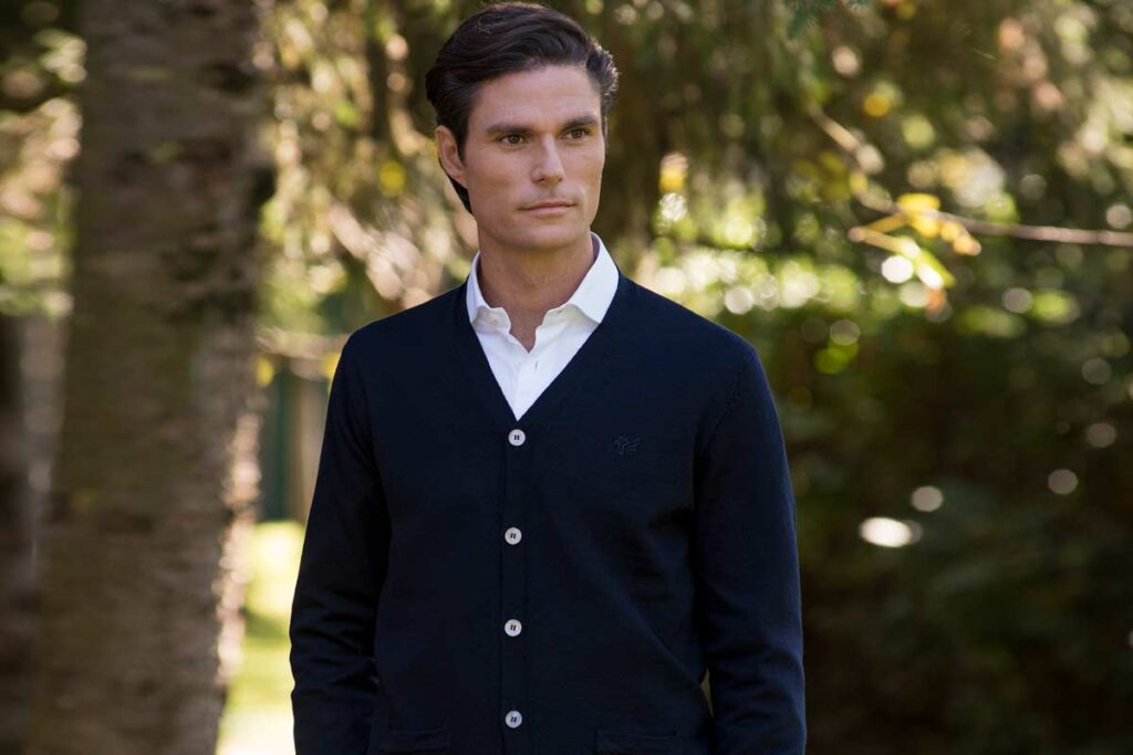 cardigan elegante uomo